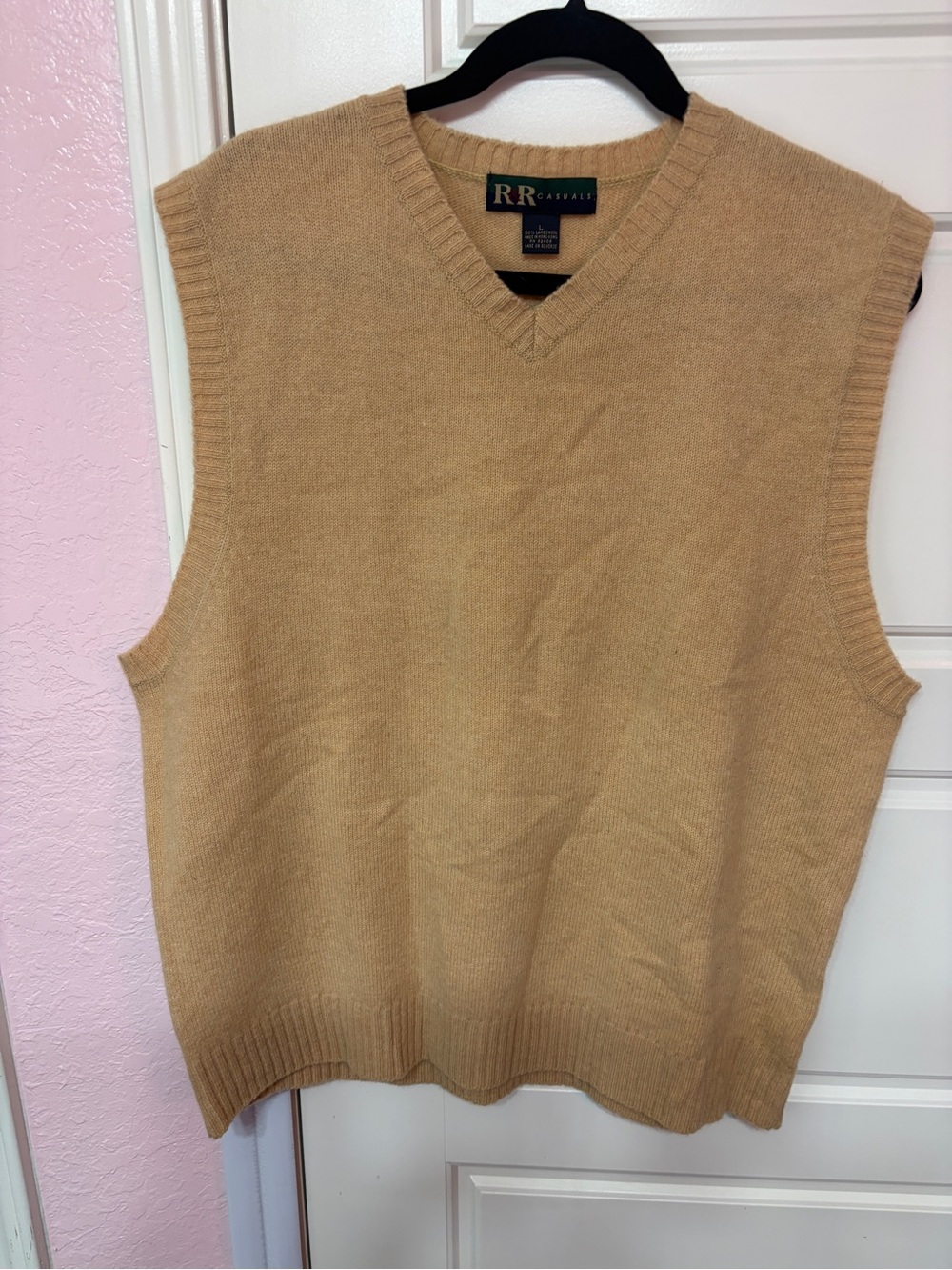 R&R Casual Lambswool Vest – Cozy Layering Piece